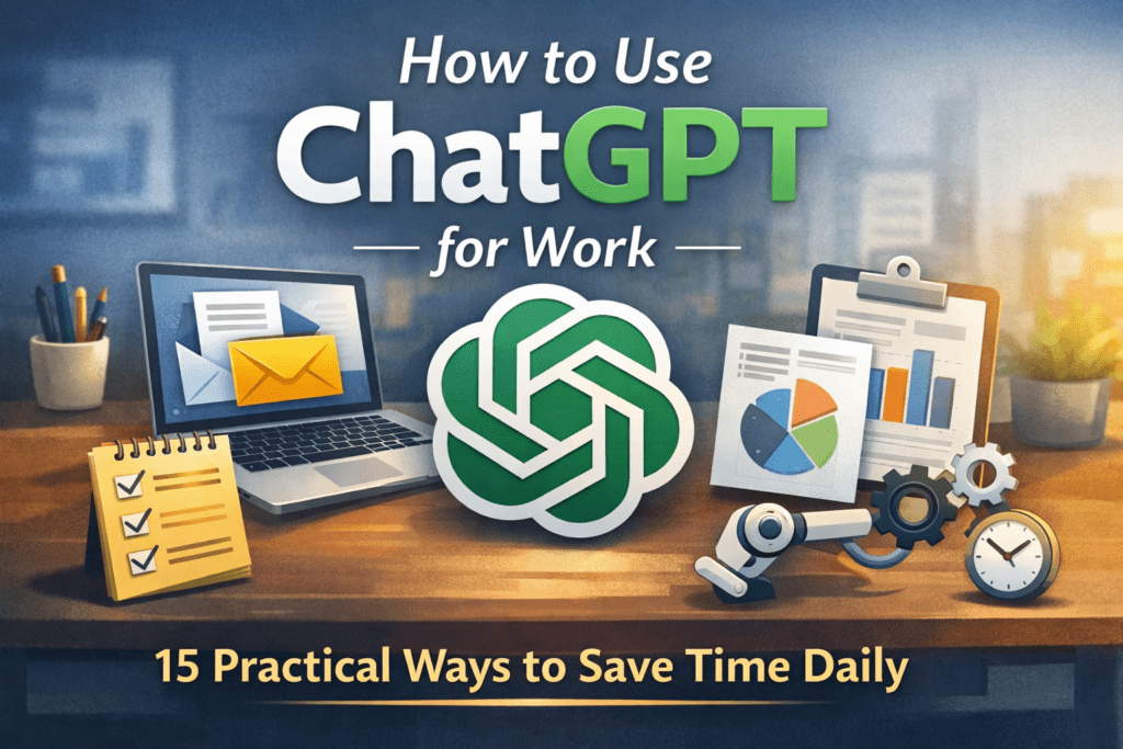 How to use ChatGPT for work productivity tasks and daily workflow automation