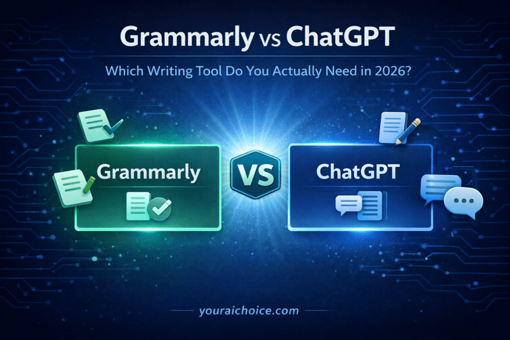 Grammarly vs ChatGPT 2026 – which AI writing tool is better for grammar checking and content creation